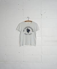 1970s French flock print T shirt