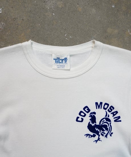 1980s French flock print T shirt