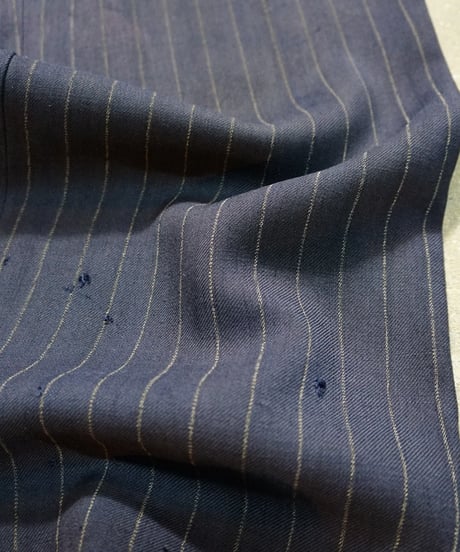 1940~50s German heavy rayon striped slacks