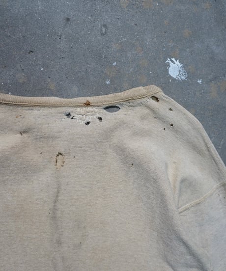 1940s French cotton sweat underwear