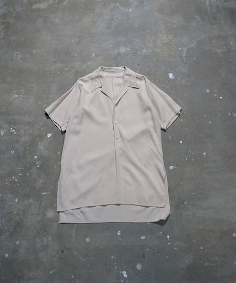 1940~50s French rayon short sleeve shirts