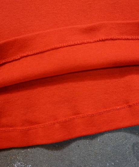 1970~80s French flock print T shirt