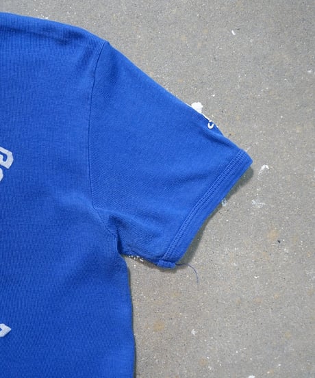 1970s French flock print T shirt