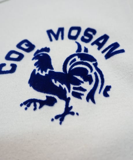 1980s French flock print T shirt