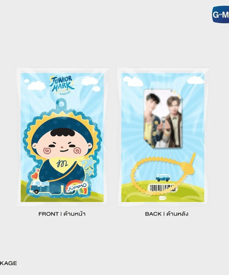 【Junior＆Mark】 JUMMO Goods ②　《Transparent Photo Set / CARD HOLDER / DOLL POUCH》
