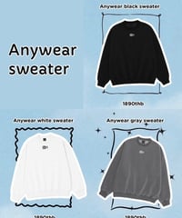 【Bichamond】 Anywear Collection 《Anywear Sweater》