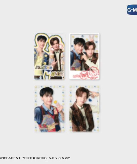 【Junior＆Mark】 JUMMO Goods ②　《Transparent Photo Set / CARD HOLDER / DOLL POUCH》