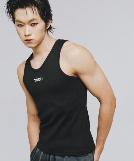 【TROFI】 Silent Collection 《TANK TOP FONT LOGO》