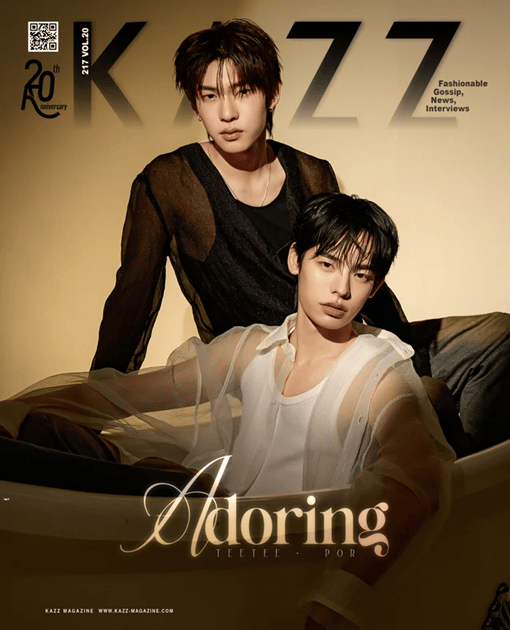 KAZZ MAGAZINE】 vol.217 TeeTee&Por | ティンタイ ติ่งไทย