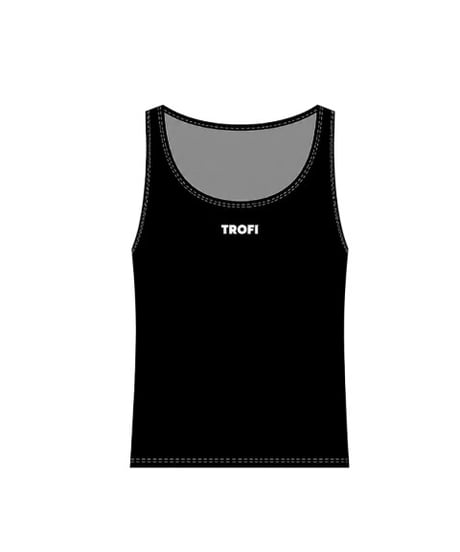 【TROFI】 Silent Collection 《TANK TOP FONT LOGO》