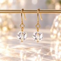 【 スノークォーツ 】 ♢ ピアス