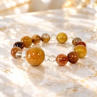 【 針ぎゅルチルクォーツ 】 ♢ 浄化ブレスレット ♢ ｟右手用｠