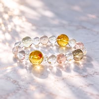 【 シトリン 】 ♢ 浄化ブレスレット ♢ ｟右手用｠