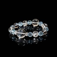 松  88000円 【 ①完全浄化ブレスレット 】 【 ②超豊ブレス 】 ｟左右可｠♢ ①ルース②Pt＆お守り＆サイン入りミニ浄化シートプレゼント！