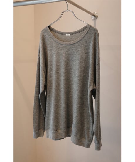 MALU “HART pullover”  heather grey