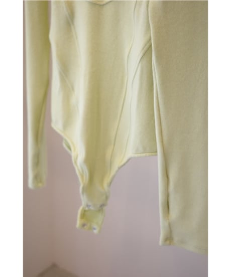 MARGE "Bone detail bodysuits" yellow / 36