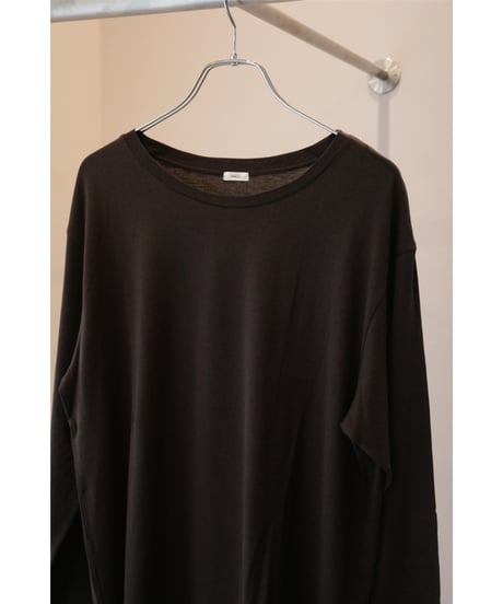 MALU "JETT" Oversized long sleeve / dark brown
