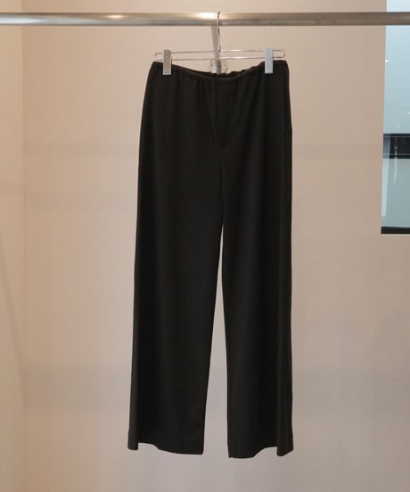 SOWER "PEGGY" wool pants / deep brown