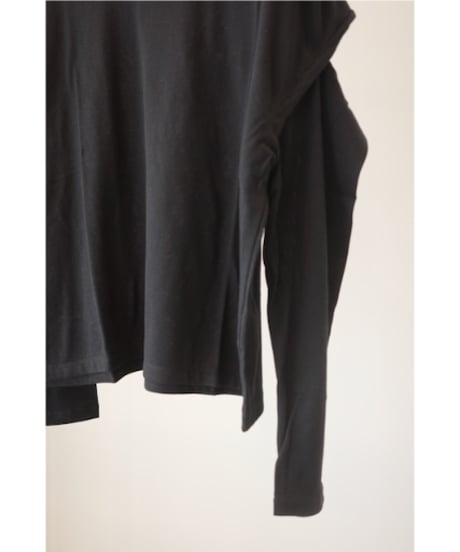 pelleq "SLASH SHOULDER T" black