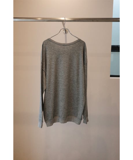 MALU “HART pullover”  heather grey