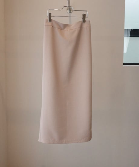 charrita "Falda" long skirt / Pink beige
