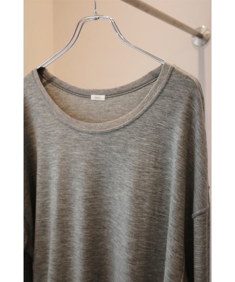 MALU “HART pullover”  heather grey
