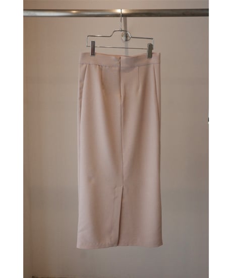 charrita "Falda" long skirt / Pink beige
