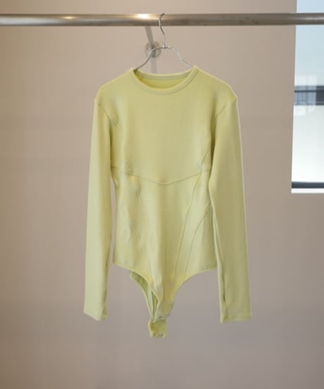 MARGE "Bone detail bodysuits" yellow / 36