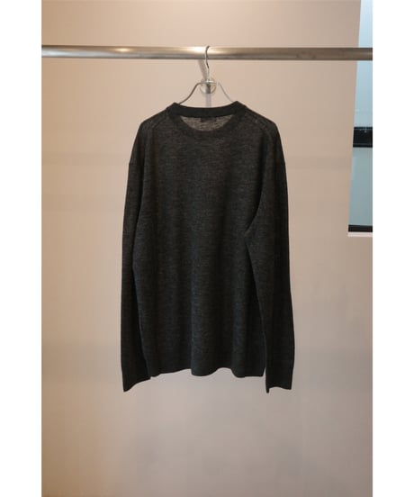 SOWER "GLEN" yak knit / charcoal