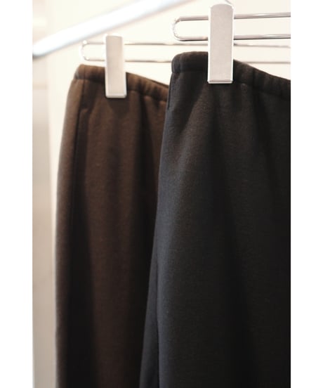 SOWER "PEGGY" wool pants / deep brown