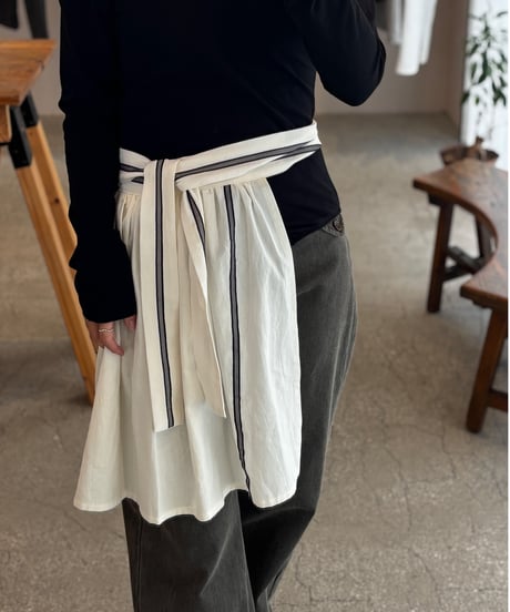 charrita  "Mandil con encaje" apron