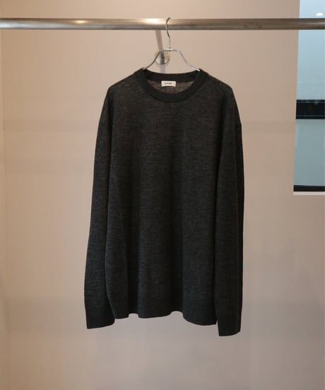 SOWER "GLEN" yak knit / charcoal