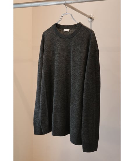 SOWER "GLEN" yak knit / charcoal