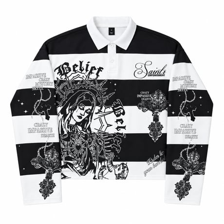 Design Long-Sleeve Polo Shirt