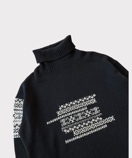 yohji yamamoto pour homme 15AW turtle neck knit