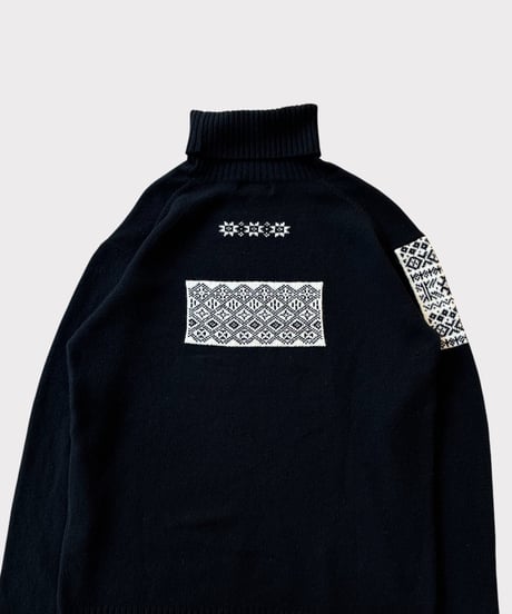 yohji yamamoto pour homme 15AW turtle neck knit