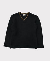 Y's for men v-neck wool sweater