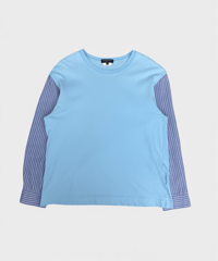 Comme des Garçons homme plus shirt docking cut-sew