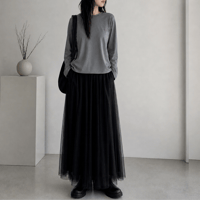 【MARC】ミストレイヤーチュールスカート