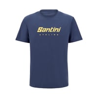 サンティーニ BRAND T-SHIRT ショートスリーブTシャツ ブルー