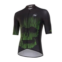 MBウェア サイクルジャージ Unisex Maillot グリーンスカル