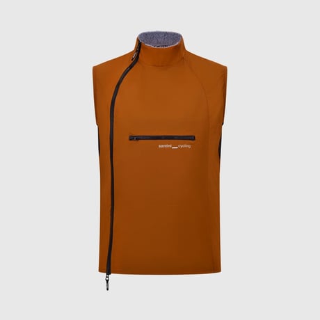 サンティーニ ALPHA INSULATED VEST ルッジネ（レッドブラウン）