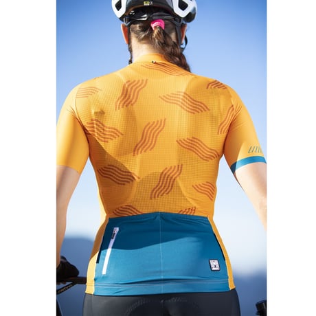 【Santini サンティーニ】Tono Dune Women's Jersey レディ オレンジ