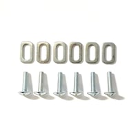 LOOKパーツ KEOクリート用20mmネジ　LONG  6本+ワッシャー