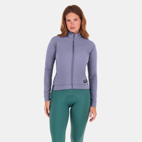 サンティーニ WINDPROOF WOMAN SINGLE-COLOUR JACKET パウダーブルー