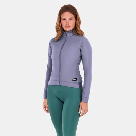 サンティーニ WINDPROOF WOMAN SINGLE-COLOUR JACKET パウダーブルー