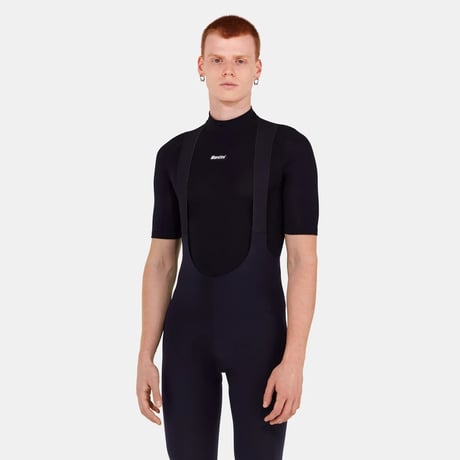 サンティーニ LANA ショートスリーブ ベースレイヤー NERO UNISEX