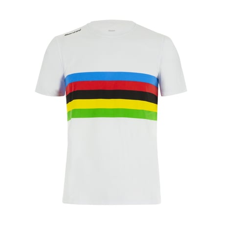サンティーニ 25UCI ワールドチャンピオン レインボー Tシャツ