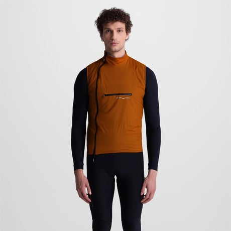 サンティーニ ALPHA INSULATED VEST ルッジネ（レッドブラウン）