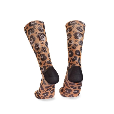 エムビー ウェア(MB Wear) ソックス Fun   Spicy Leopard